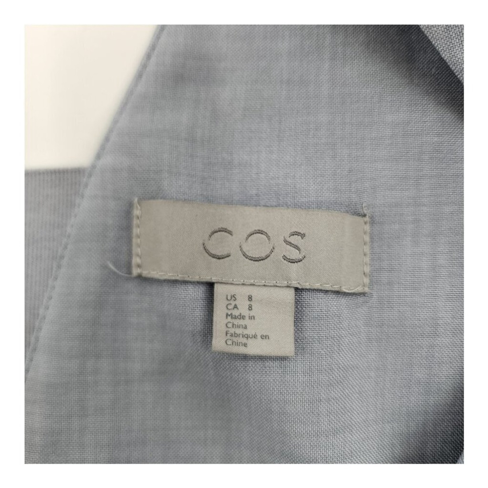 COS Light Blue Sleeveless Midi Dress - Picture 5 of 6